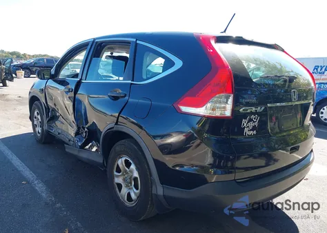 2013 Honda Cr-V Lx z USA, uszkodzony, nr VIN 3CZRM3H38DG709024